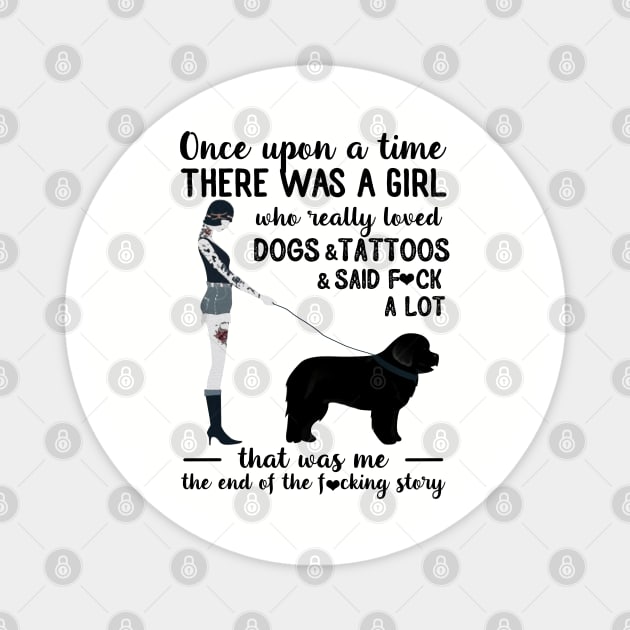 Dogs And Tattoos Magnet by maexjackson